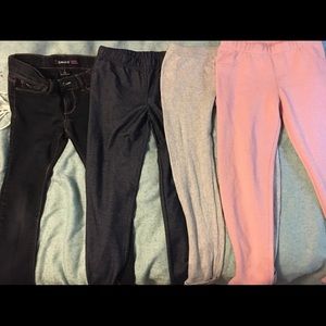 4 size 7 girls pants